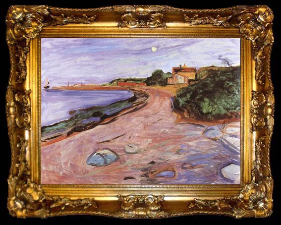 framed  Edvard Munch Landscape, ta009-2